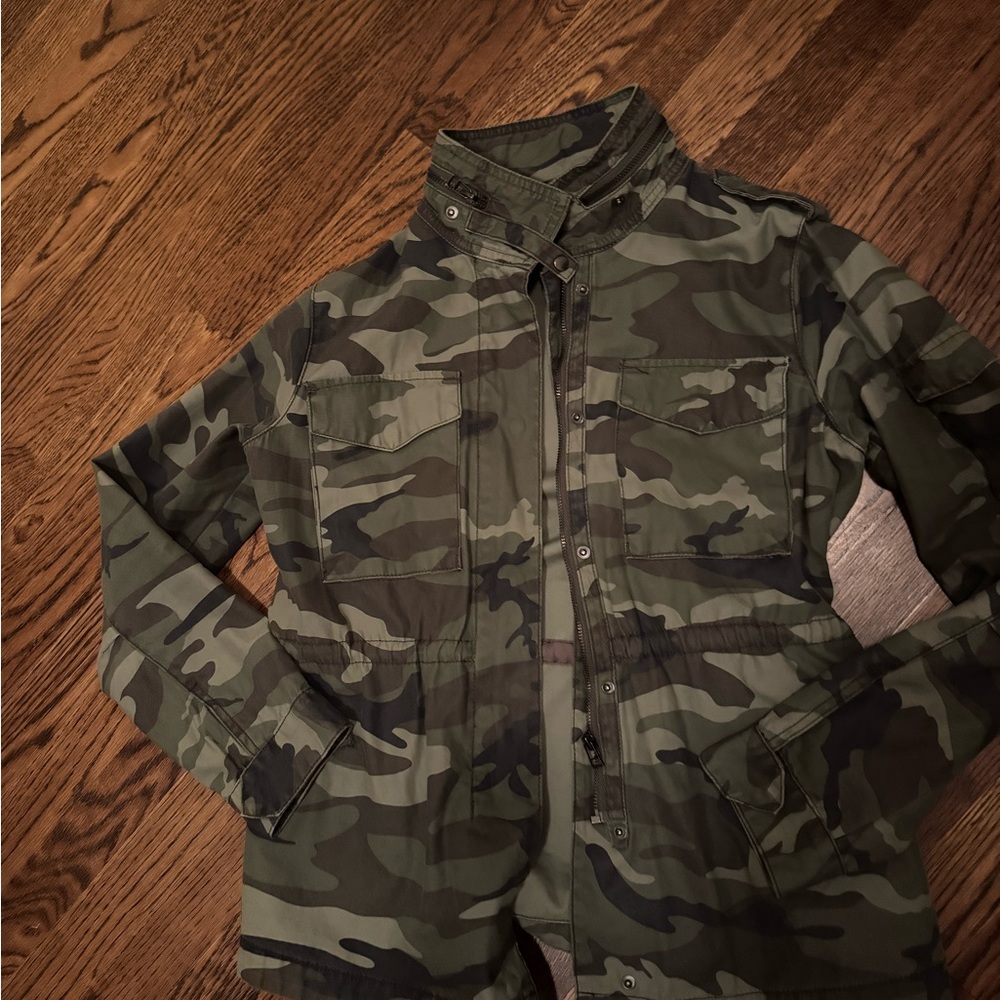 Thread & Supply camouflage jacket